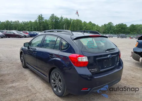 2014 Subaru Impreza 2.0I Sport Limited from USA, damaged, VIN JF1GPAR61EH270294